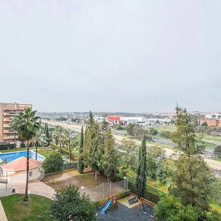 Apartment Sensacional 2 Hab 2 Banos 4 Pax Aljarafe Metro San Juan de Aznalfarache